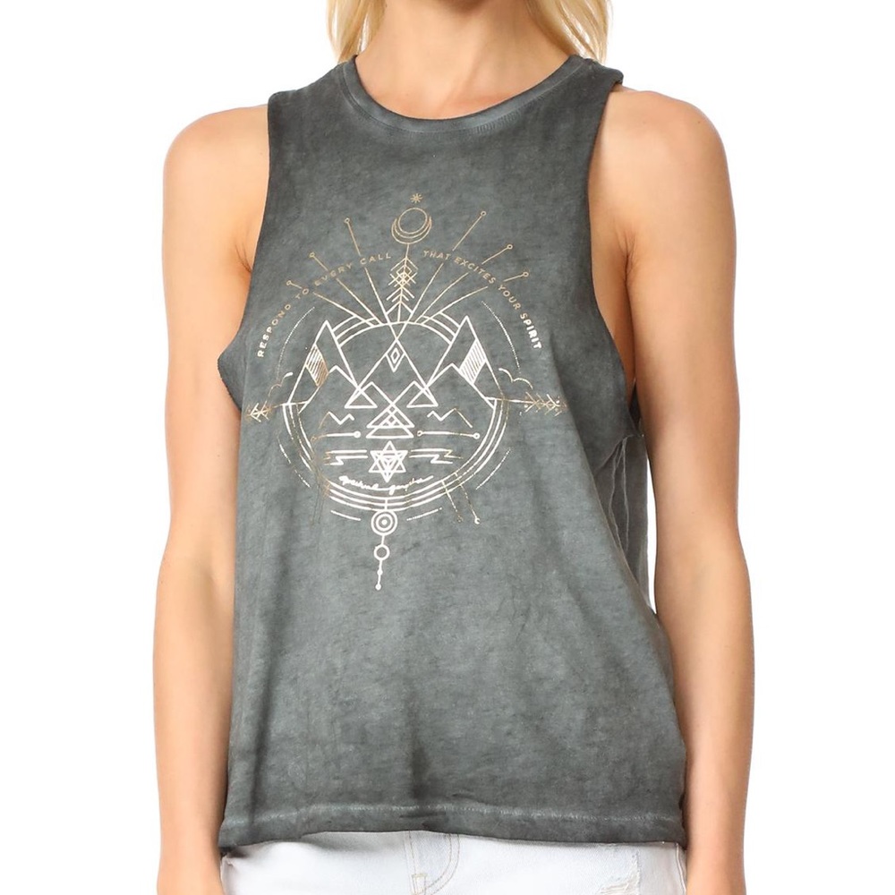 Spiritual Gangster Excite Your Spirit Rocker Tank